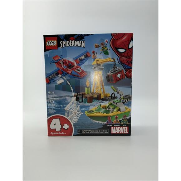 Lego Marvel Spiderman 76134 Spider-Man Doc Ock Diamond Heist Brand NEW SEALED - Picture 1 of 5